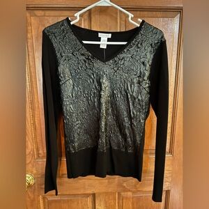 Cache Embellished Sweater